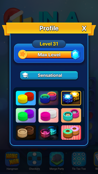 Four In A Row Connect Game - Gameplay image of android game