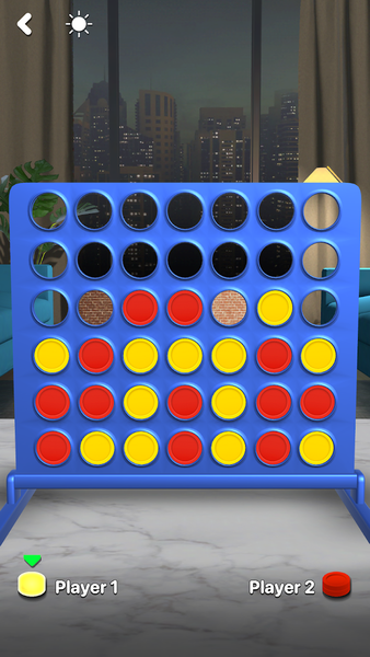 Four In A Row Connect Game - Gameplay image of android game