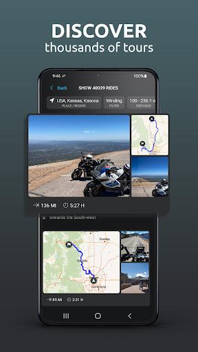 calimoto — Motorcycle GPS - Image screenshot of android app