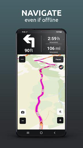 calimoto — Motorcycle GPS - Image screenshot of android app