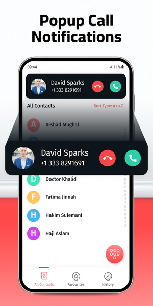 Phone Dialer - Call Recorder - عکس برنامه موبایلی اندروید