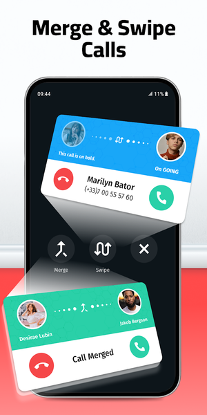 Phone Dialer - Call Recorder - عکس برنامه موبایلی اندروید