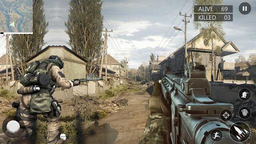 Call of fps shooting games - Gameplay image of android game