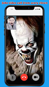 Fake Video Call From Scary Clown (Prank) - Image screenshot of android app