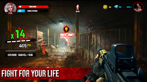Call of Zombie Survival Games - Gameplay image of android game