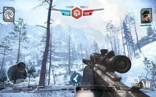 Call of Sniper Mountain Shoot - Gameplay image of android game