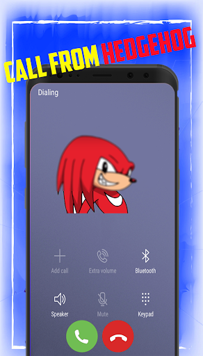 Video Call chat for hedgehog 2021 CHAT VIDEO BLUE - Image screenshot of android app