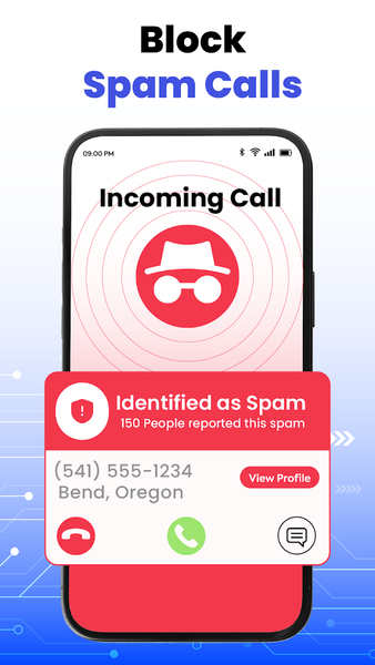 Locall: Caller ID & Spam Block - Image screenshot of android app