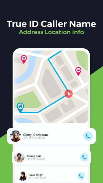 True Caller Id Name & Location - عکس برنامه موبایلی اندروید
