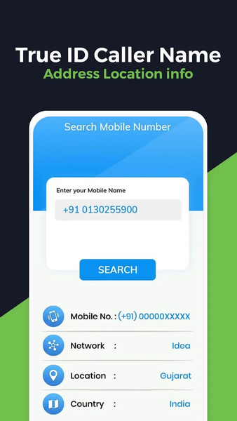 True Caller Id Name & Location - عکس برنامه موبایلی اندروید