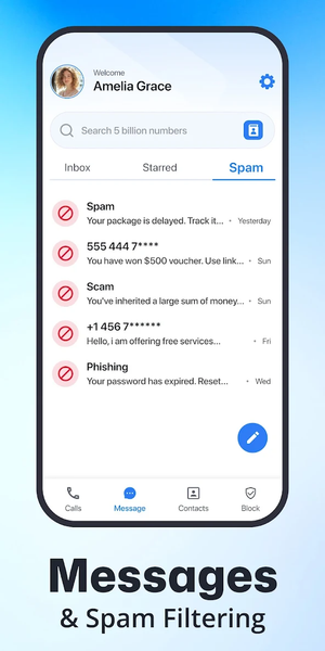 Caller ID Name, Location & SMS - عکس برنامه موبایلی اندروید
