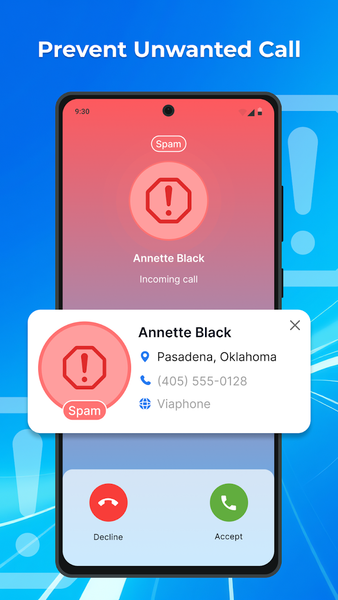 Spam blocker - Phone block - Image screenshot of android app