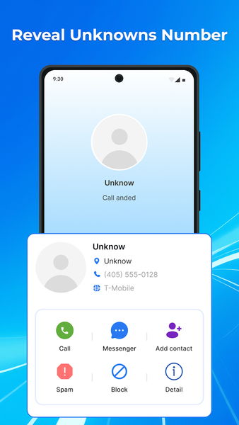 Spam blocker - Phone block - عکس برنامه موبایلی اندروید