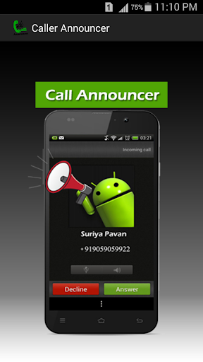 Caller Name Announcer 2019 - عکس برنامه موبایلی اندروید