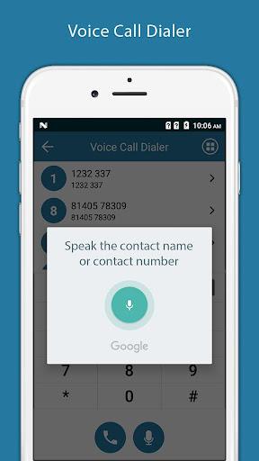 Voice Call Dialer - Voice Phone Dialer - عکس برنامه موبایلی اندروید