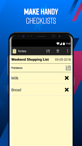Notes - Notepad and to do list - عکس برنامه موبایلی اندروید