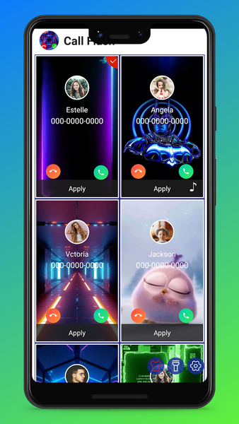 Call Flash - Color Flash - عکس برنامه موبایلی اندروید