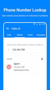 Caller ID, Phone Dialer, Block - عکس برنامه موبایلی اندروید