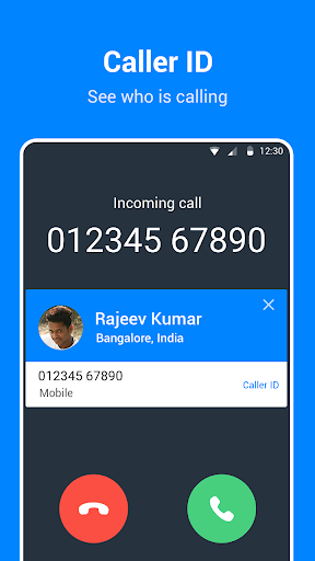 Caller ID, Phone Dialer, Block - عکس برنامه موبایلی اندروید