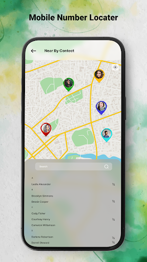 Mobile Number Location Tracker - Image screenshot of android app