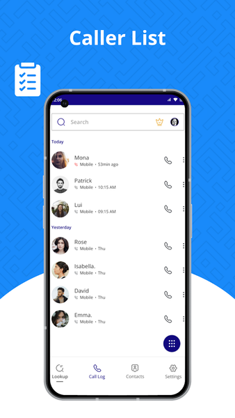 Call Block - Caller ID, Lookup - عکس برنامه موبایلی اندروید