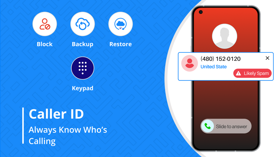 Call Block - Caller ID, Lookup - عکس برنامه موبایلی اندروید