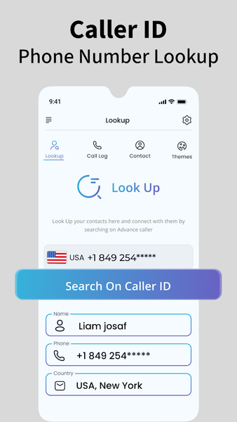 Caller ID-Reverse Phone Lookup - عکس برنامه موبایلی اندروید