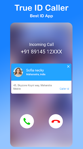 Caller ID Name & Location - Image screenshot of android app