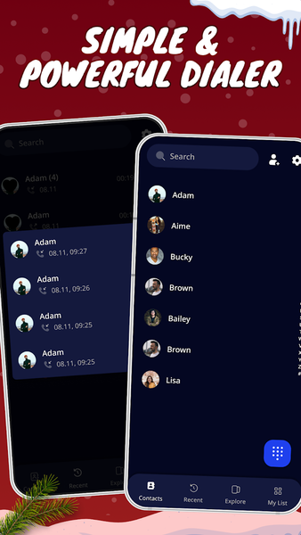 Color Call Theme & Call Screen - عکس برنامه موبایلی اندروید