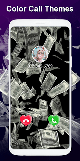 Color Call Flash- Screen Theme - عکس برنامه موبایلی اندروید