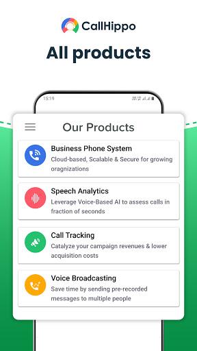 CallHippo - Image screenshot of android app