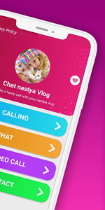 fake call video with nastya _ - عکس برنامه موبایلی اندروید