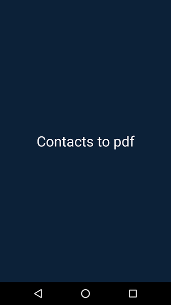 Contacts Converter - Image screenshot of android app