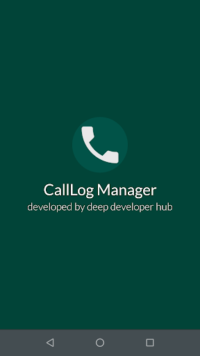 Call Log and sms manager - Image screenshot of android app