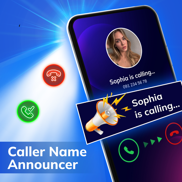 Caller Name Announcer App - عکس برنامه موبایلی اندروید