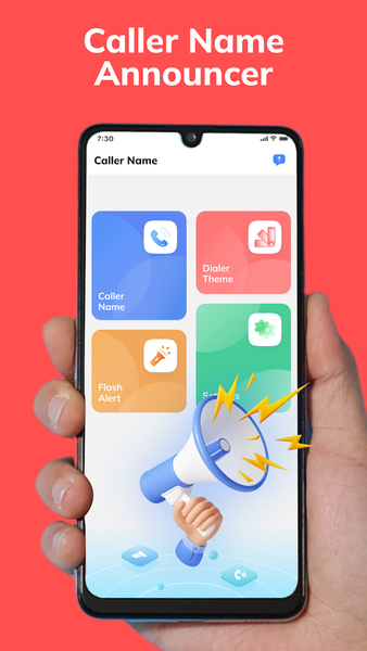 Caller Name Announcer App - عکس برنامه موبایلی اندروید