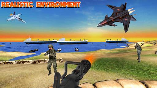 Call of Beach Defense: FPS Free Fun ۳D Games - عکس بازی موبایلی اندروید