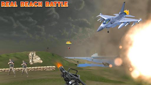 Call of Beach Defense: FPS Free Fun ۳D Games - عکس بازی موبایلی اندروید