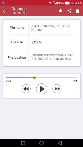 Automatic Call Recorder - عکس برنامه موبایلی اندروید