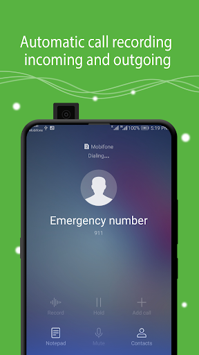 Automatic Call Recorder Free, 2 Ways Call Recorder - Image screenshot of android app