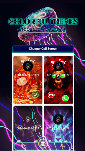 Call Screen Changer - Color Flash Theme - Image screenshot of android app