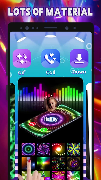 Color Call Lovely Call Screen - عکس برنامه موبایلی اندروید