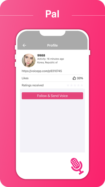 VoicePenPal - Voice penpal - Image screenshot of android app