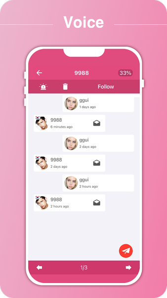 VoicePenPal - Voice penpal - Image screenshot of android app
