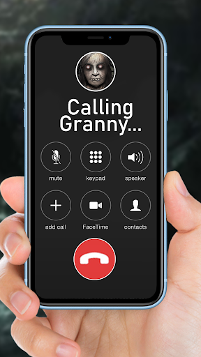 Creepy Grandma Video Call - عکس برنامه موبایلی اندروید