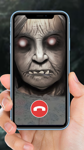 Creepy Grandma Video Call - Image screenshot of android app