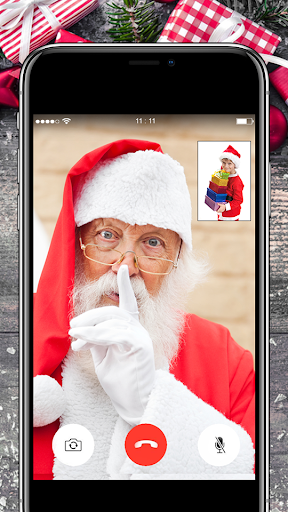 Santa Claus Video Call & Chat - عکس برنامه موبایلی اندروید