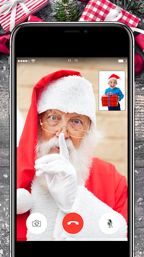 Santa Claus Video Call & Chat - عکس برنامه موبایلی اندروید