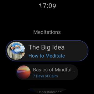 Calm - آموزش مدیتیشن و آرامش - عکس برنامه موبایلی اندروید