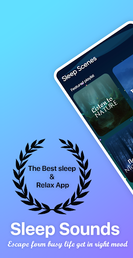 Sleepy Sounds - Relaxing Music - Image screenshot of android app
